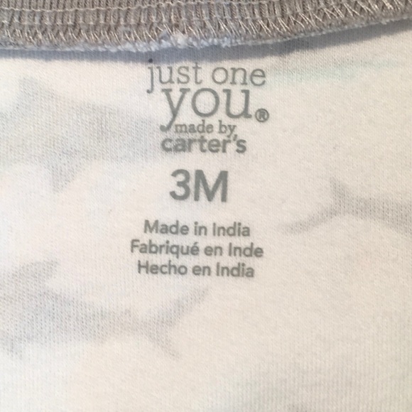 Carter’s Onesie Footie One-Piece Sleeper - Picture 5 of 6